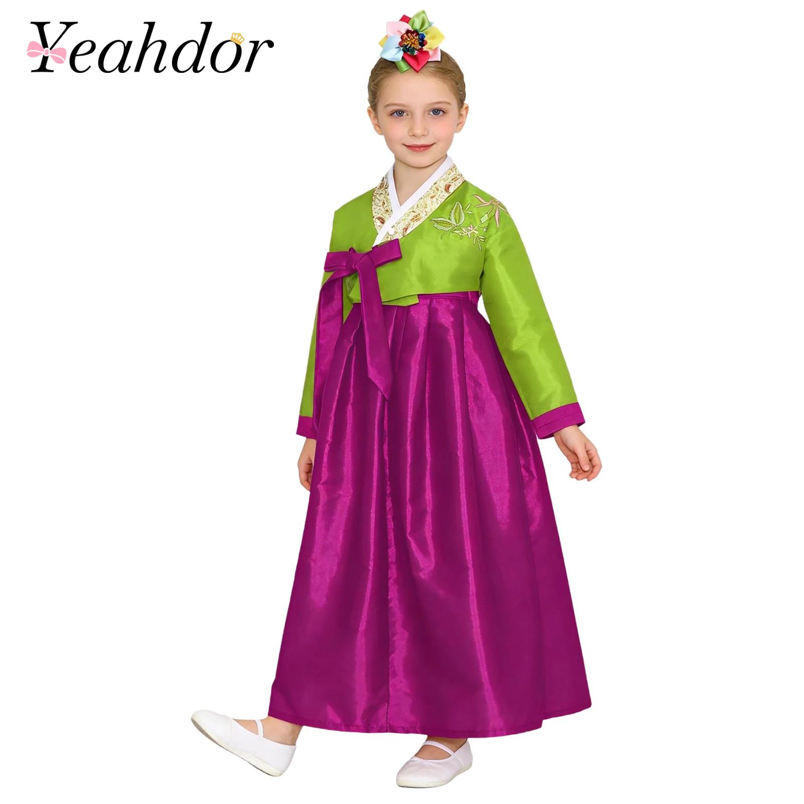 Kids Girls Korean National Han – обзор и цена Embroidery Wedding