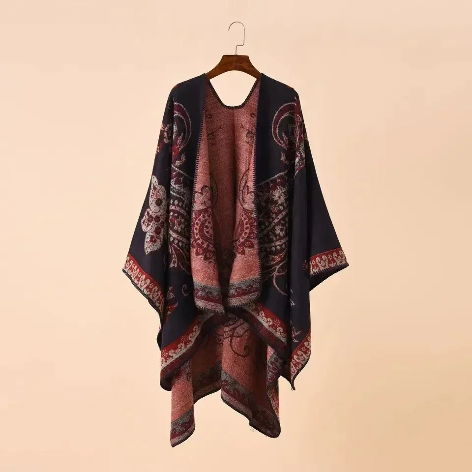 Patterned Faux Cashmere Warm S – обзор и цена Embroidery X Pattern