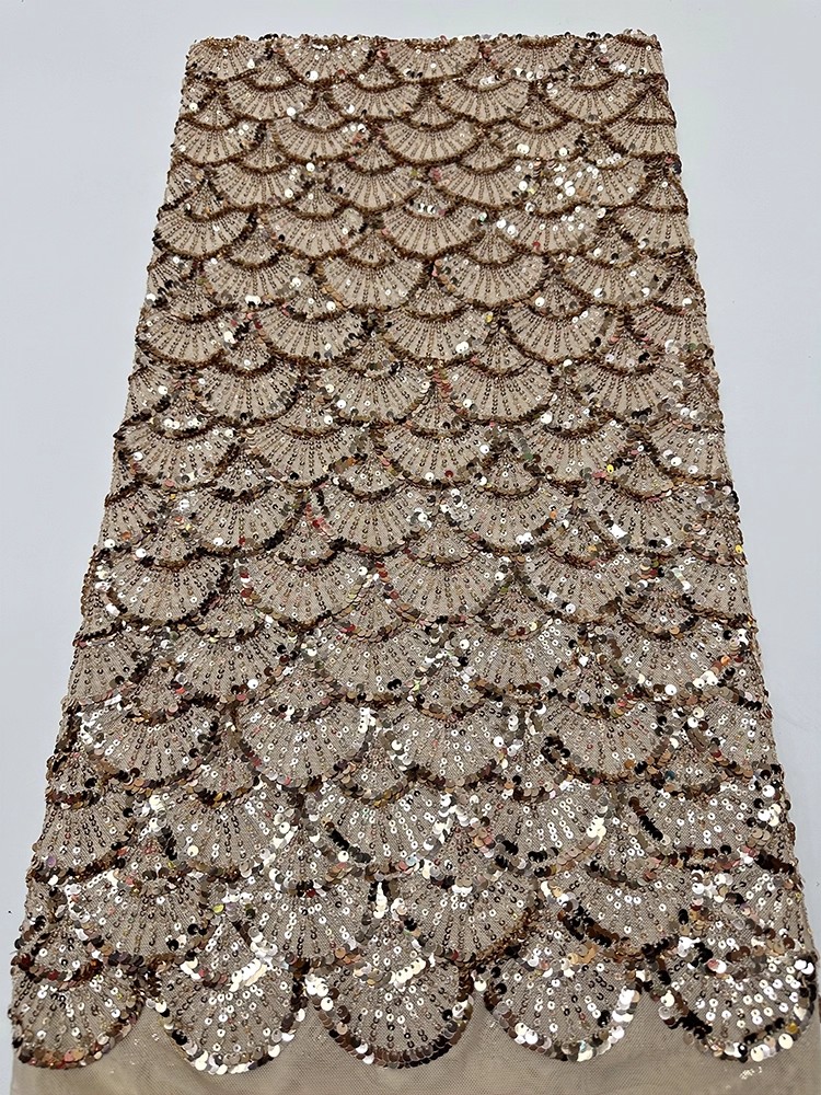 1yard Full of sequin fan strip – обзор и цена Embroidery Wedding