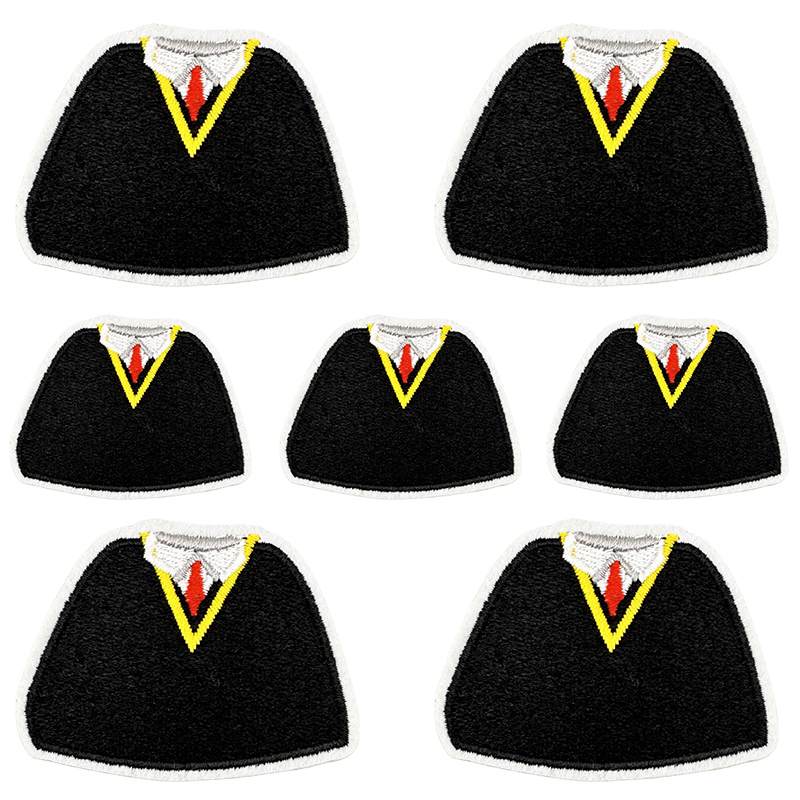 10PCS/lots Black Gold Graduati – обзор и цена Embroidery On Black Shirt