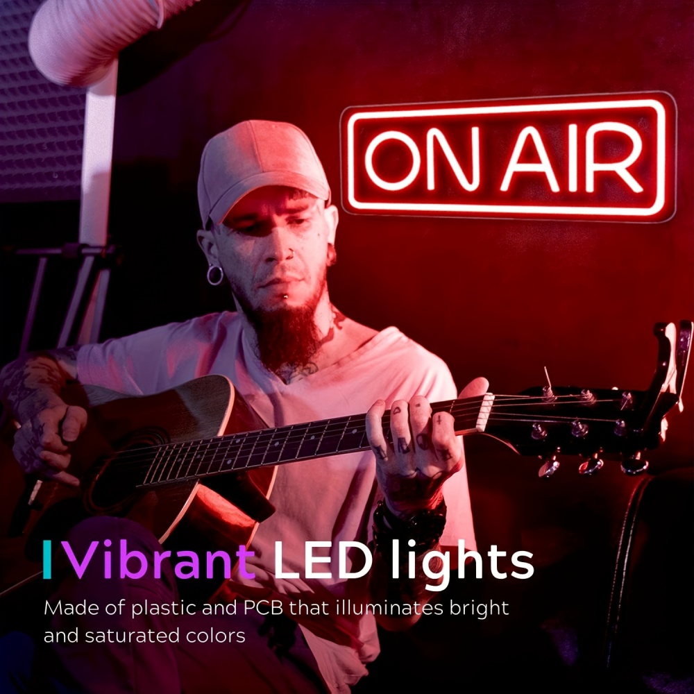 ON AIR Neon Signs - LED Live O – обзор и цена Embroidery Studio