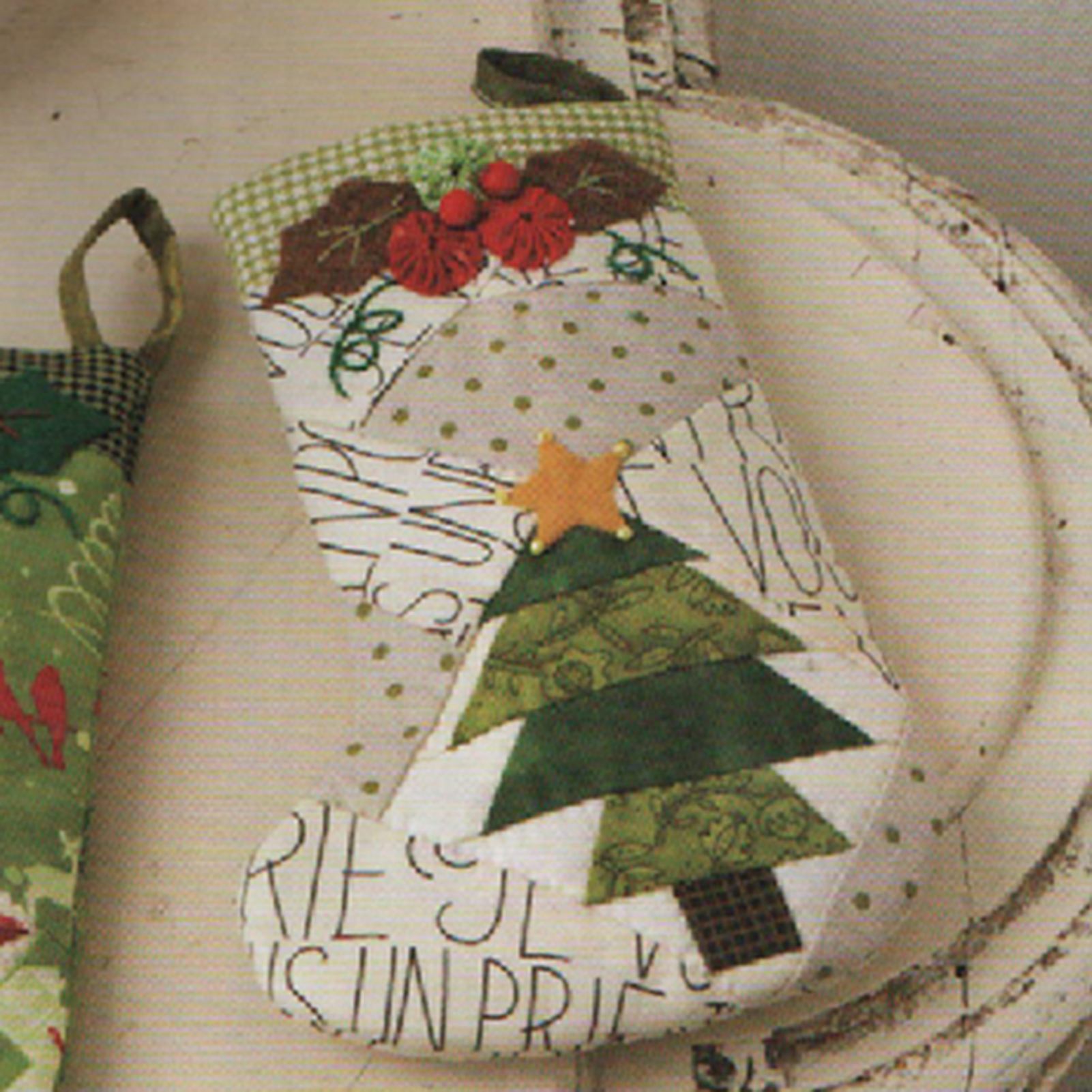 DIY Xmas Stocking Patchworks S – обзор и цена Embroidery Xmas Kits