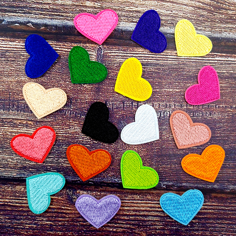 Color Heart Blue Green White B – обзор и цена Embroidery On Black Shirt