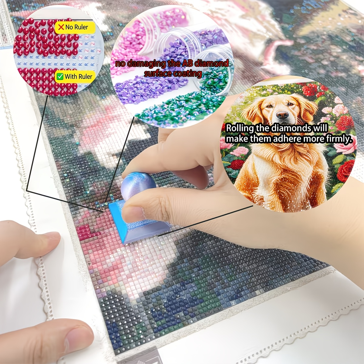 3D Printed Diamond Painting Ro – обзор и цена Embroidery Needle Pen