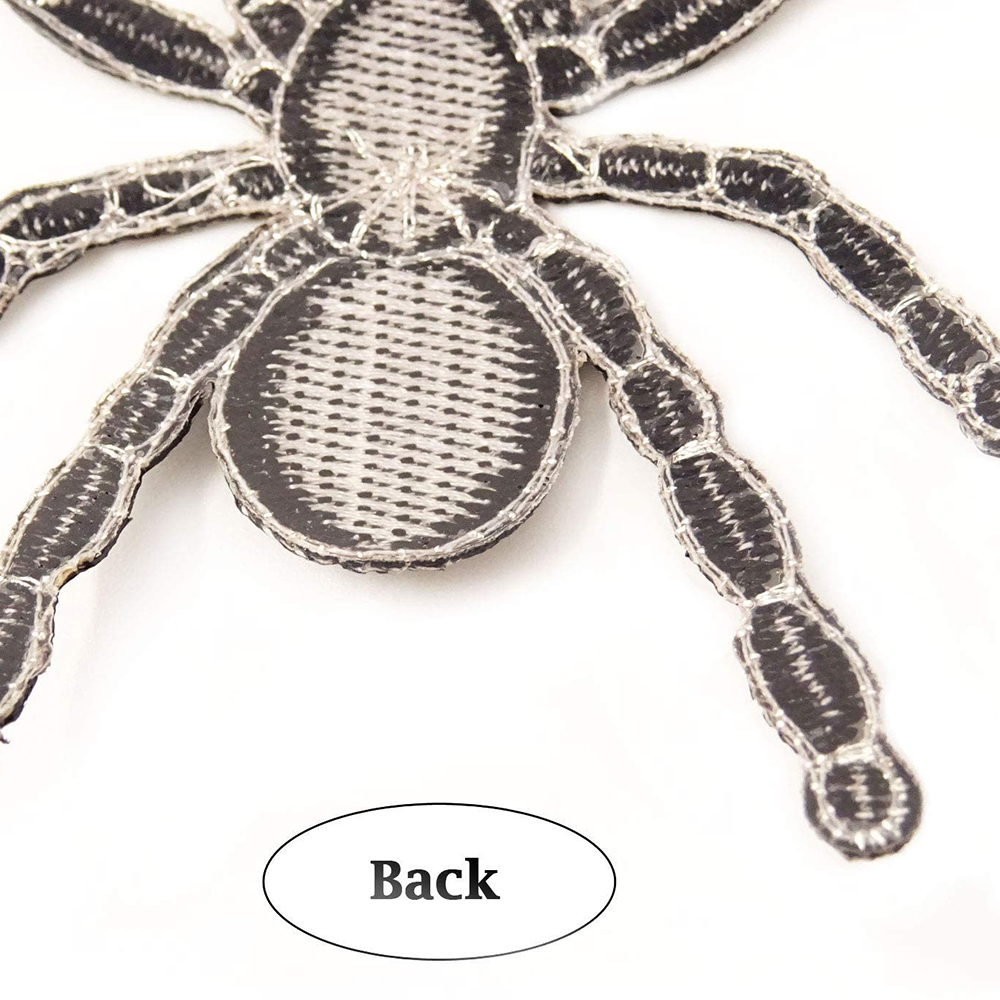 1 Pair Black Spider  Embroider – обзор и цена Embroidery On Black Shirt