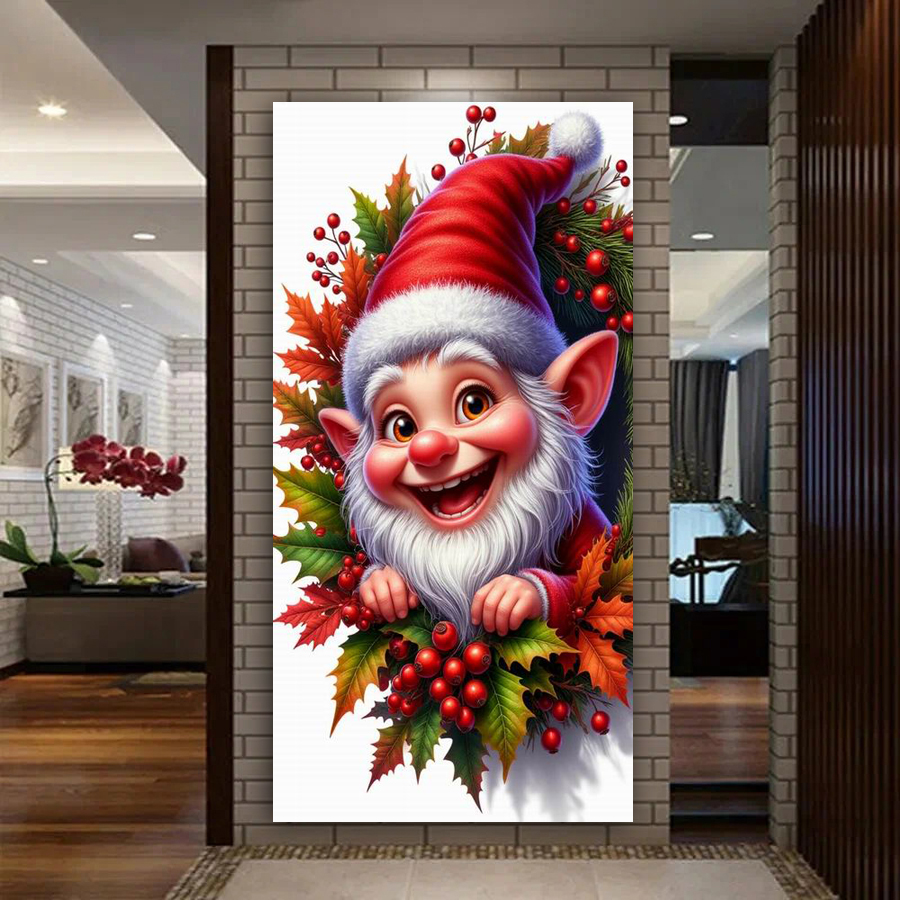 Santa Claus Picture Large Size – обзор и цена Embroidery Xmas Kits