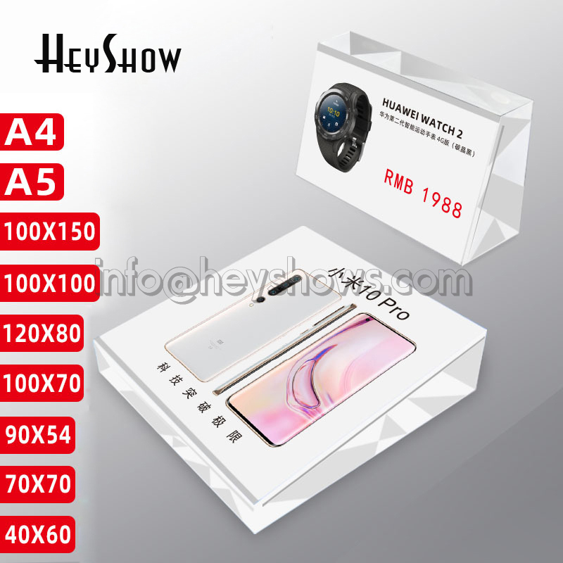 10PCS Desk Acrylic Price Tag H – обзор и цена Embroidery Studio