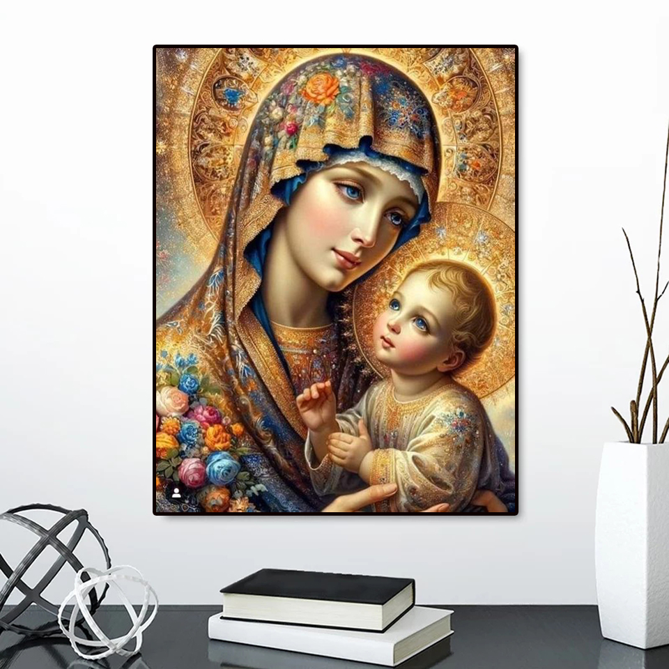 Frameless,Diamond Painting Vir – обзор и цена Embroidery Rose