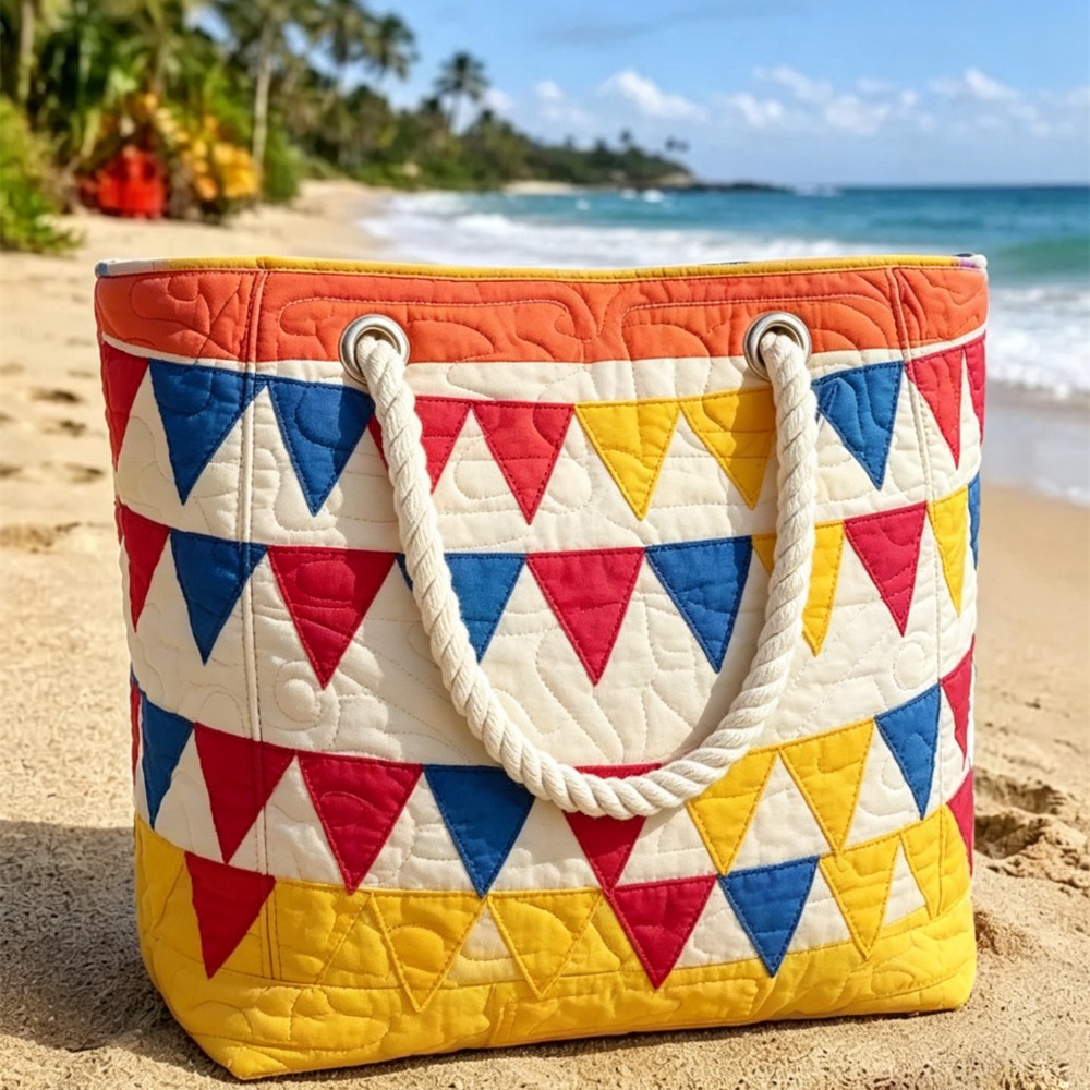 Women's Quilted Handbag, Light – обзор и цена Embroidery X Pattern