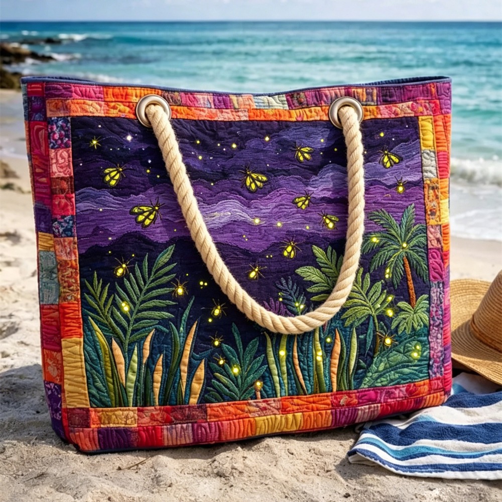 Women's Quilted Handbag, Light – обзор и цена Embroidery X Pattern